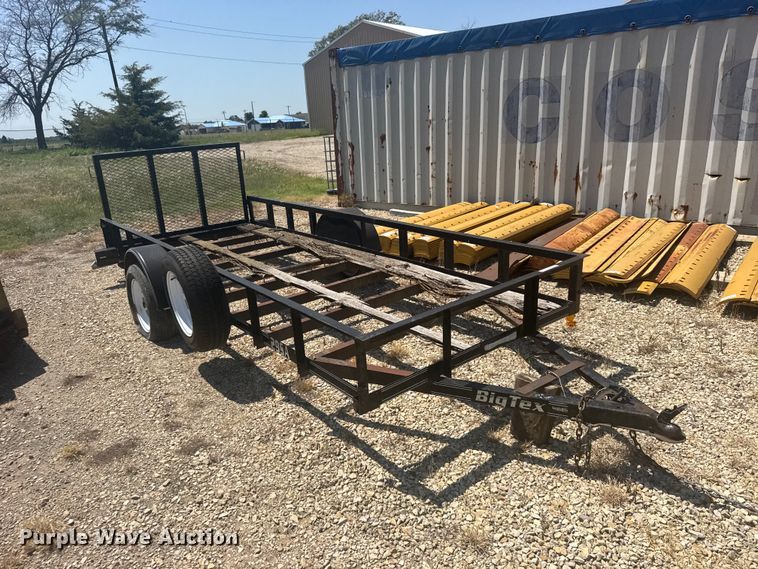 image for item DY3200 Big Tex utility trailer