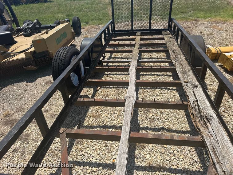 image for item DY3200 Big Tex utility trailer