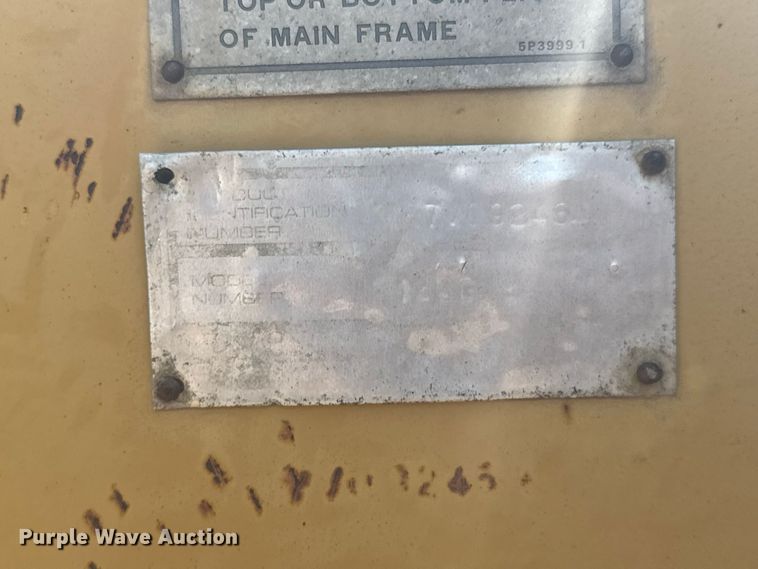 image for item DY3202 1990 Caterpillar 120G motor grader