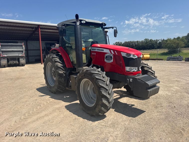 image for item DY3205 2013 Massey Ferguson 6615 MFWD tractor
