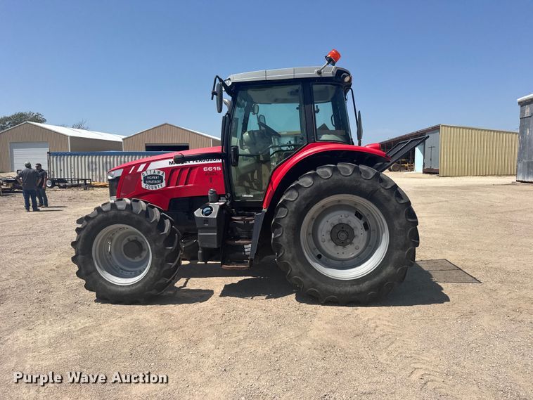 image for item DY3205 2013 Massey Ferguson 6615 MFWD tractor