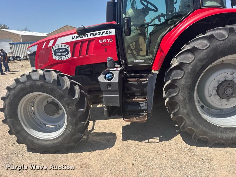 image for item DY3205 2013 Massey Ferguson 6615 MFWD tractor