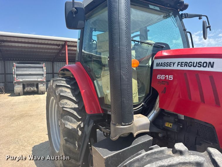 image for item DY3205 2013 Massey Ferguson 6615 MFWD tractor