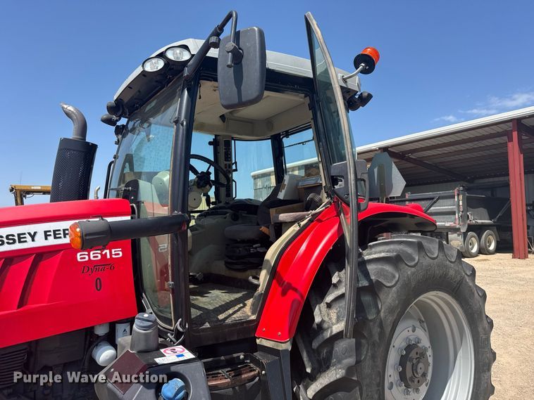 image for item DY3205 2013 Massey Ferguson 6615 MFWD tractor