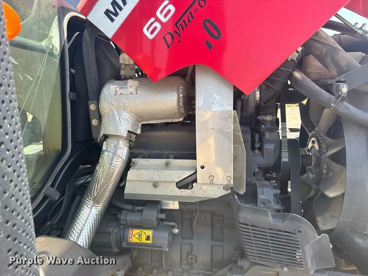 image for item DY3205 2013 Massey Ferguson 6615 MFWD tractor