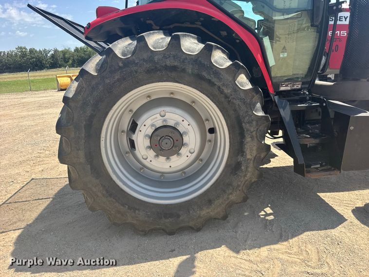 image for item DY3205 2013 Massey Ferguson 6615 MFWD tractor