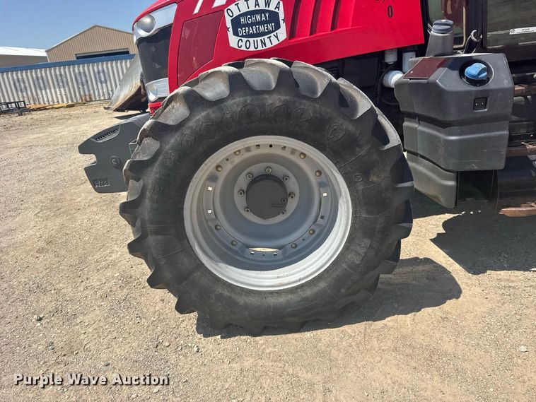 image for item DY3205 2013 Massey Ferguson 6615 MFWD tractor