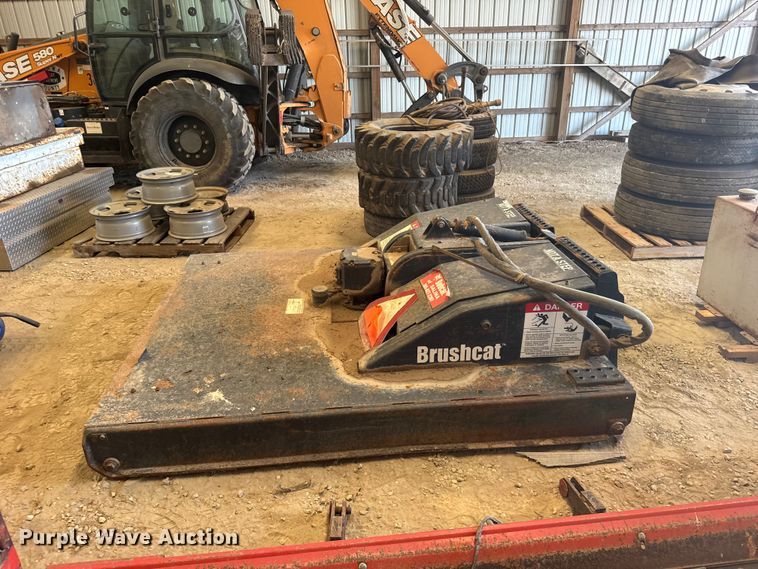 image for item DY3216 Brushcat skid steer rotary mower