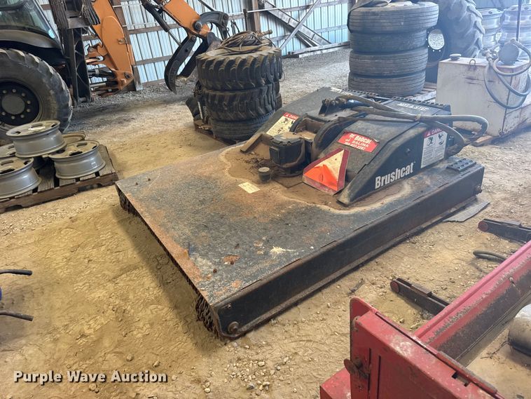 image for item DY3216 Brushcat skid steer rotary mower