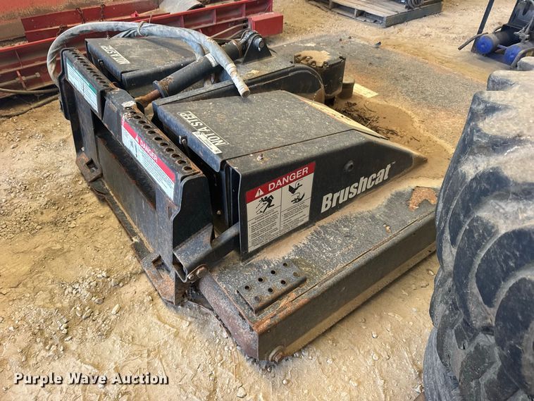 image for item DY3216 Brushcat skid steer rotary mower