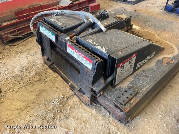 image for item DY3216 Brushcat skid steer rotary mower