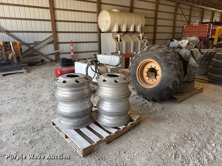 Tires and wheels