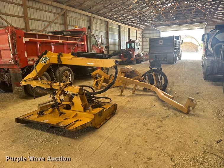 Diamond Mowers side boom rotary mower