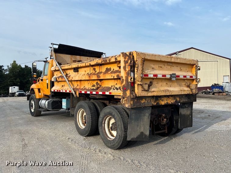 image for item DZ4535 2011 International WorkStar 7500 dump truck
