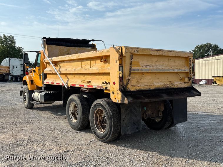 image for item DZ4536 2009 International WorkStar 7500 dump truck