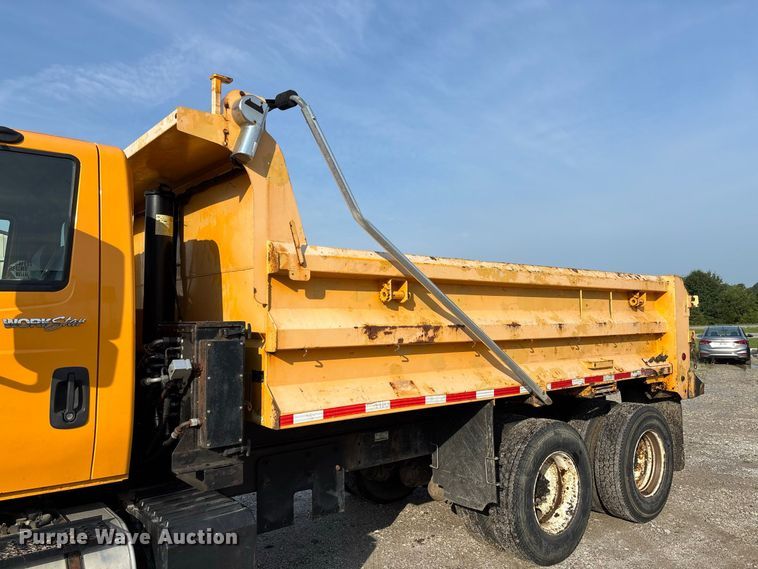 image for item DZ4536 2009 International WorkStar 7500 dump truck