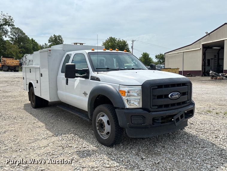 image for item DZ4537 2015 Ford F550 Super Duty Ext. Cab utility / service truck