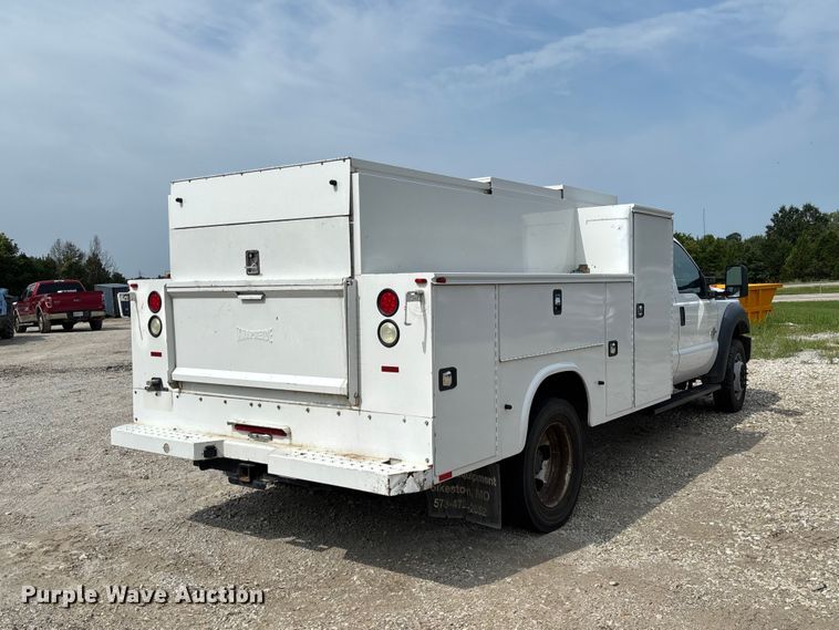 image for item DZ4537 2015 Ford F550 Super Duty Ext. Cab utility / service truck