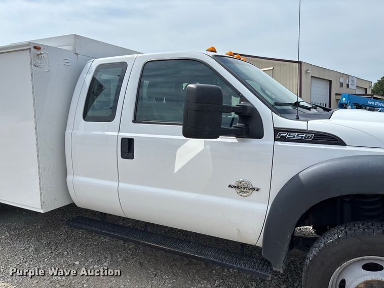 image for item DZ4537 2015 Ford F550 Super Duty Ext. Cab utility / service truck