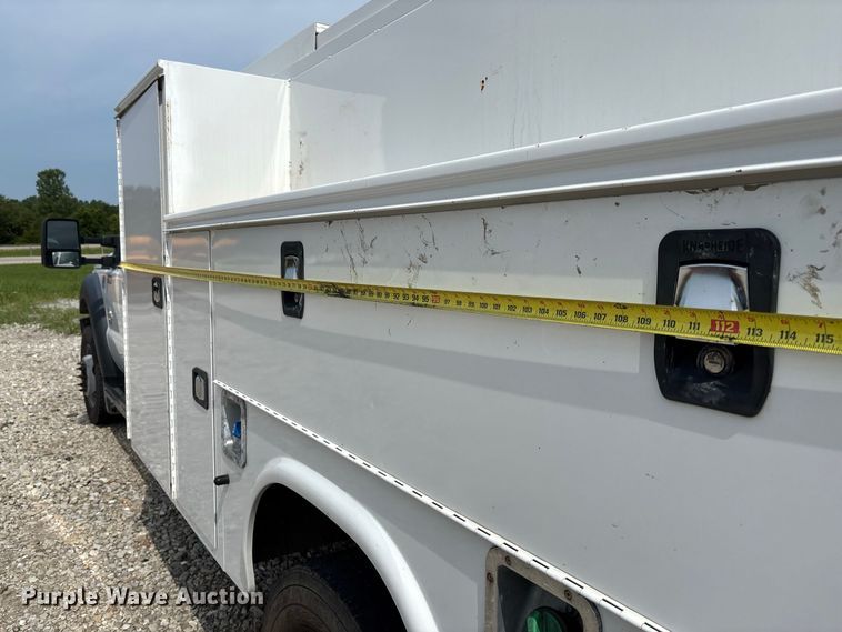 image for item DZ4537 2015 Ford F550 Super Duty Ext. Cab utility / service truck