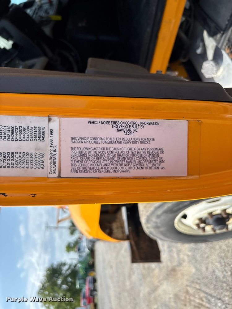 image for item DZ4538 2011 International WorkStar 7500 dump truck