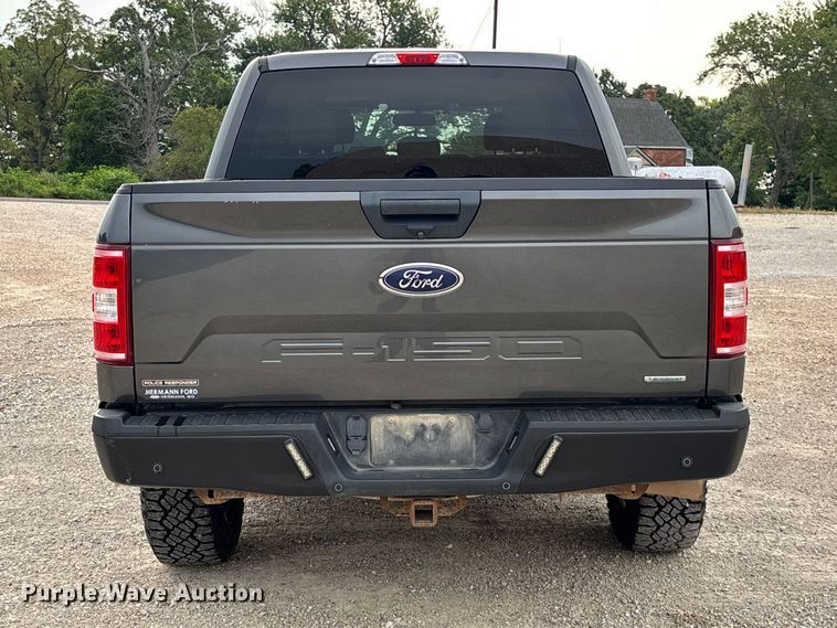 image for item DZ4553 2020 Ford F150 XL Police Responder Crew Cab pickup truck