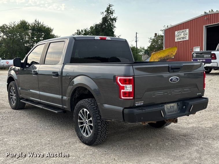 image for item DZ4553 2020 Ford F150 XL Police Responder Crew Cab pickup truck