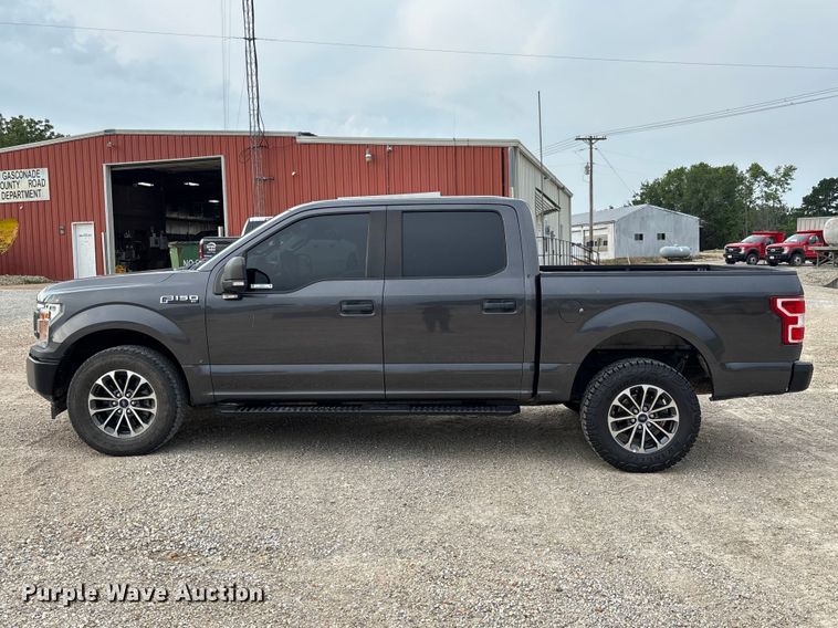image for item DZ4553 2020 Ford F150 XL Police Responder Crew Cab pickup truck