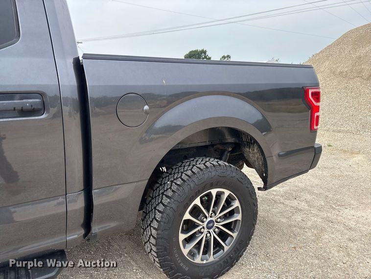 image for item DZ4553 2020 Ford F150 XL Police Responder Crew Cab pickup truck