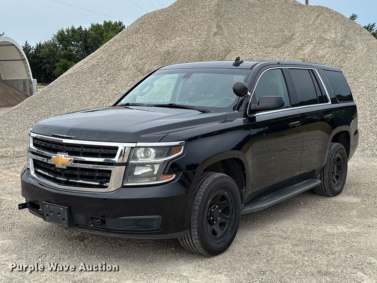 image for item DZ4554 2020 Chevrolet Tahoe Police SUV