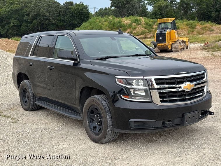 image for item DZ4554 2020 Chevrolet Tahoe Police SUV