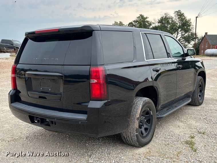image for item DZ4554 2020 Chevrolet Tahoe Police SUV