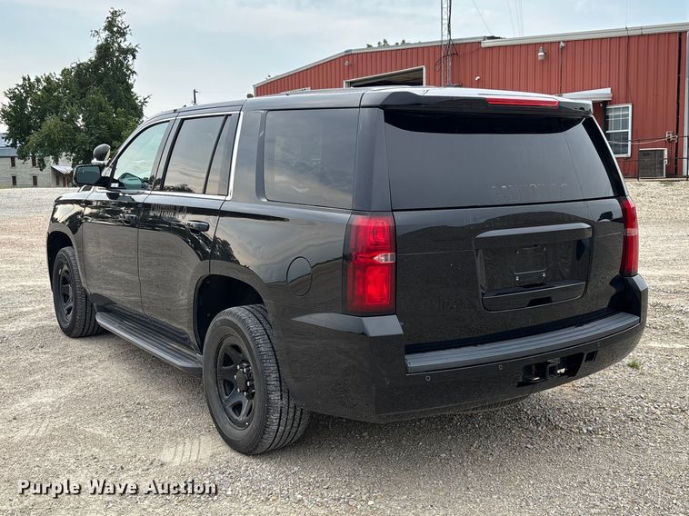 image for item DZ4554 2020 Chevrolet Tahoe Police SUV