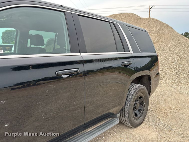 image for item DZ4554 2020 Chevrolet Tahoe Police SUV