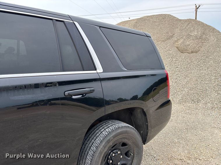 image for item DZ4554 2020 Chevrolet Tahoe Police SUV