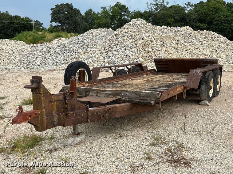 1966 Shop Built utility trailer