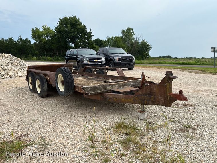 image for item DZ4555 1966 Shop Built utility trailer