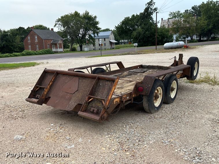 image for item DZ4555 1966 Shop Built utility trailer