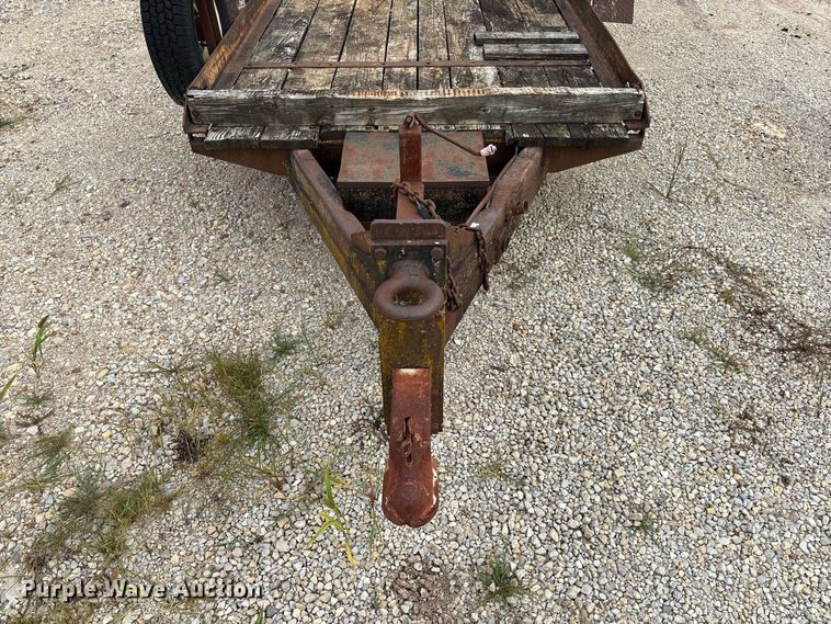 image for item DZ4555 1966 Shop Built utility trailer
