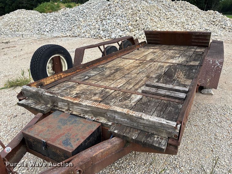 image for item DZ4555 1966 Shop Built utility trailer