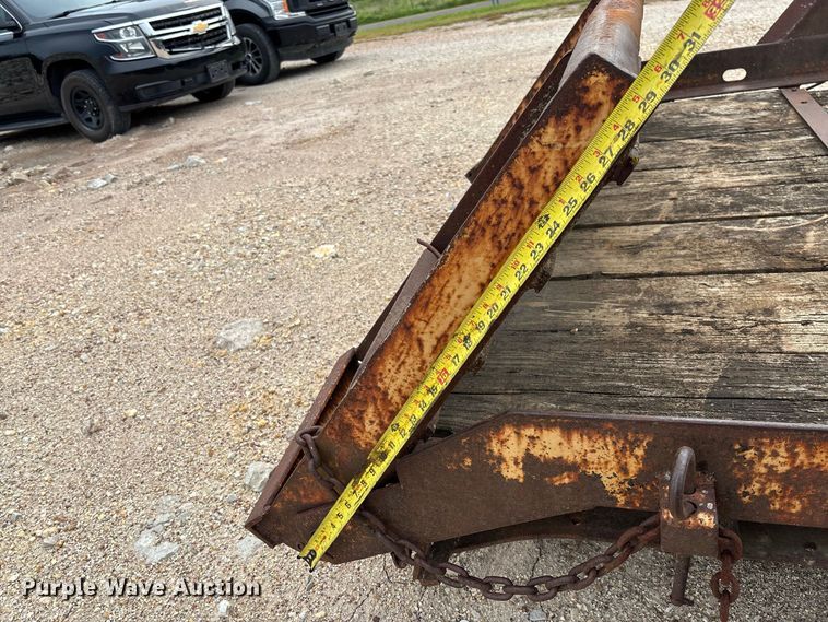 image for item DZ4555 1966 Shop Built utility trailer