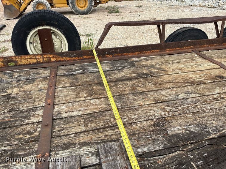 image for item DZ4555 1966 Shop Built utility trailer