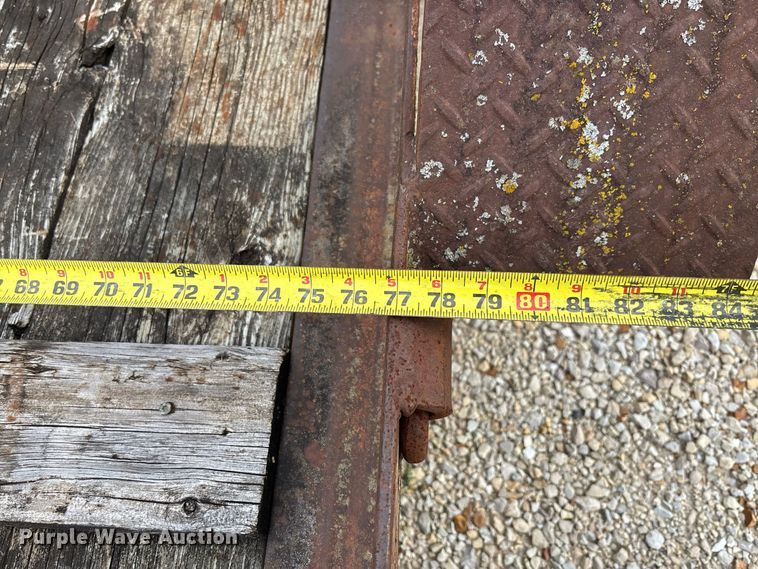 image for item DZ4555 1966 Shop Built utility trailer