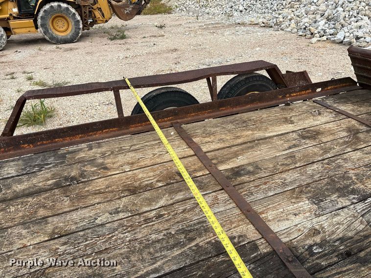 image for item DZ4555 1966 Shop Built utility trailer