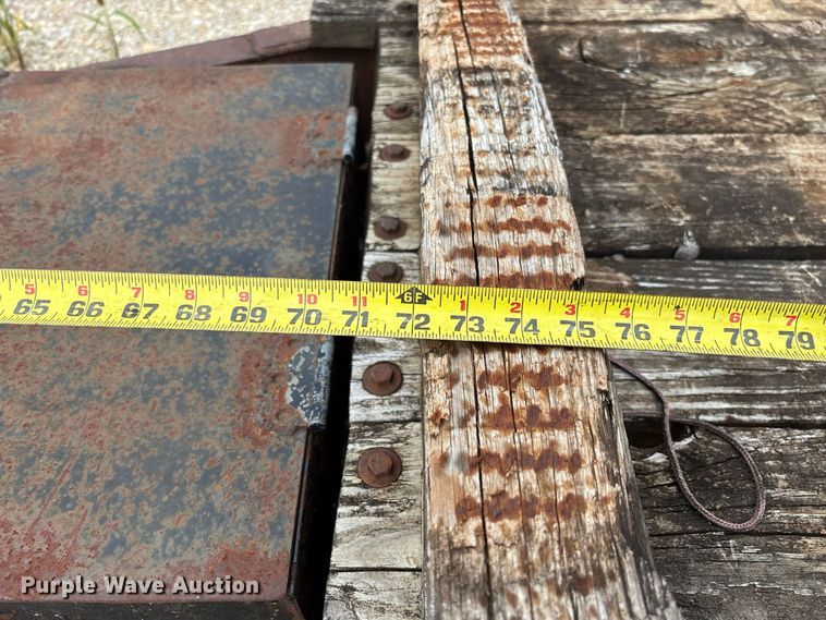 image for item DZ4555 1966 Shop Built utility trailer