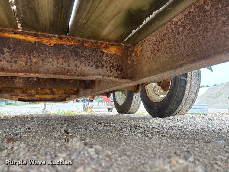 image for item DZ4555 1966 Shop Built utility trailer