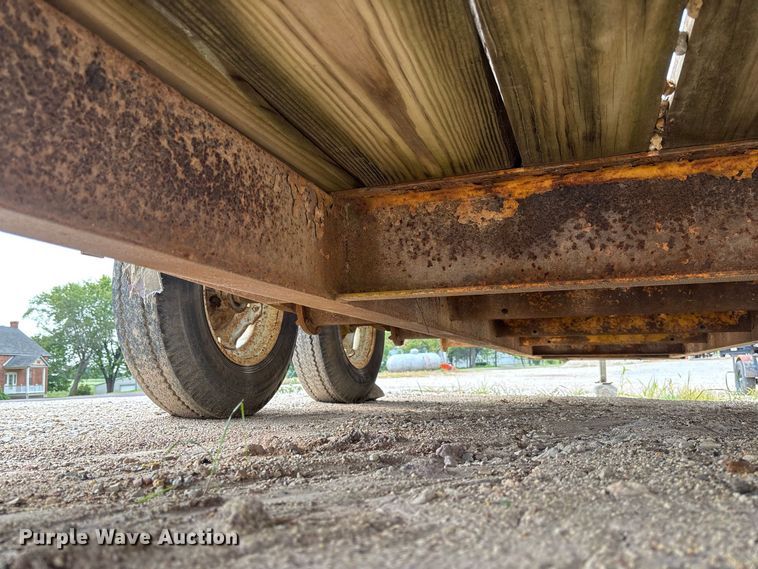 image for item DZ4555 1966 Shop Built utility trailer