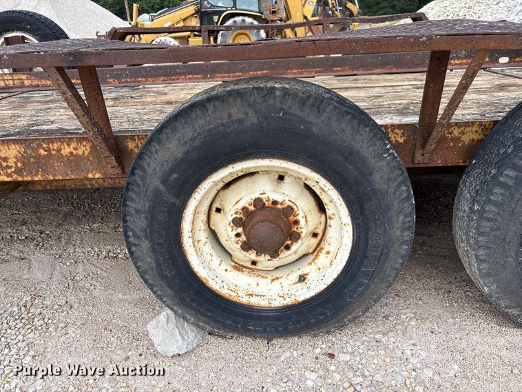 image for item DZ4555 1966 Shop Built utility trailer