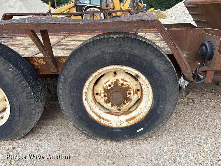 image for item DZ4555 1966 Shop Built utility trailer