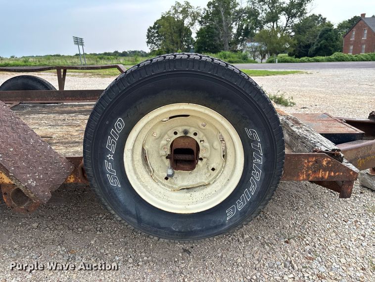 image for item DZ4555 1966 Shop Built utility trailer